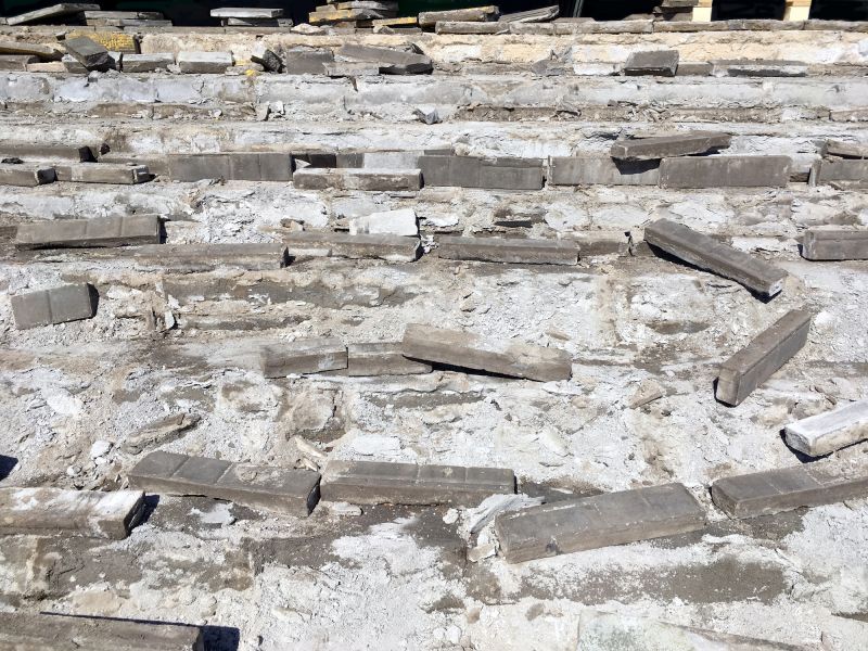 Patio Removal detail